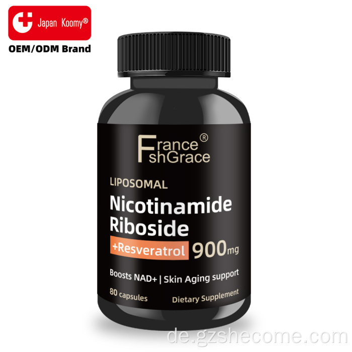 NMN-Kapseln für Nicotinamid-Resveratrol für Erwachsene